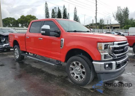 2021 Ford F250 Super Duty from USA, damaged, VIN 1FT7W2BNXMEC40800